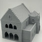 Product photo Tabletop 28mm The Printing Goes Ever On (TPGEO) 0: Medieval Residential House B - Stone Building from the Human Realm Gonthan - Walkable Terrain