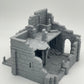 Product photo Tabletop 28mm The Printing Goes Ever On (TPGEO) 0: Ruined medieval house A2 - Remains of the building from the human realm Gonthan