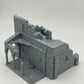 Product photo Tabletop 28mm The Printing Goes Ever On (TPGEO) 0: Ruined medieval house A2 - Remains of the building from the human realm Gonthan