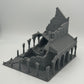 Product photo Tabletop 28mm The Printing Goes Ever On (TPGEO) 0: House A Ruins Ivory City - Kingdom of Gonthan Building - Tabletop Terrain
