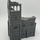 Product photo Tabletop 28mm The Printing Goes Ever On (TPGEO) 0: City Hall Ruins Ivory City - Kingdom of Gonthan Building - Town Hall Tabletop Terrain