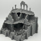 Product photo Tabletop 28mm The Printing Goes Ever On (TPGEO) 0: Warehouse Ruins Ivory City - Kingdom of Gonthan - Warehouse Tabletop Terrain
