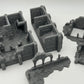 Product photo Tabletop 28mm The Printing Goes Ever On (TPGEO) 0: Warehouse Ruins Ivory City - Kingdom of Gonthan - Warehouse Tabletop Terrain