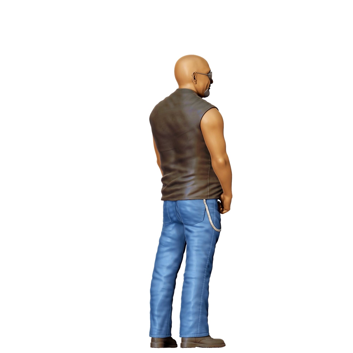 Diorama model building product photo 0: Car tuner - men in the auto workshop 2 (Ref. No. 312)