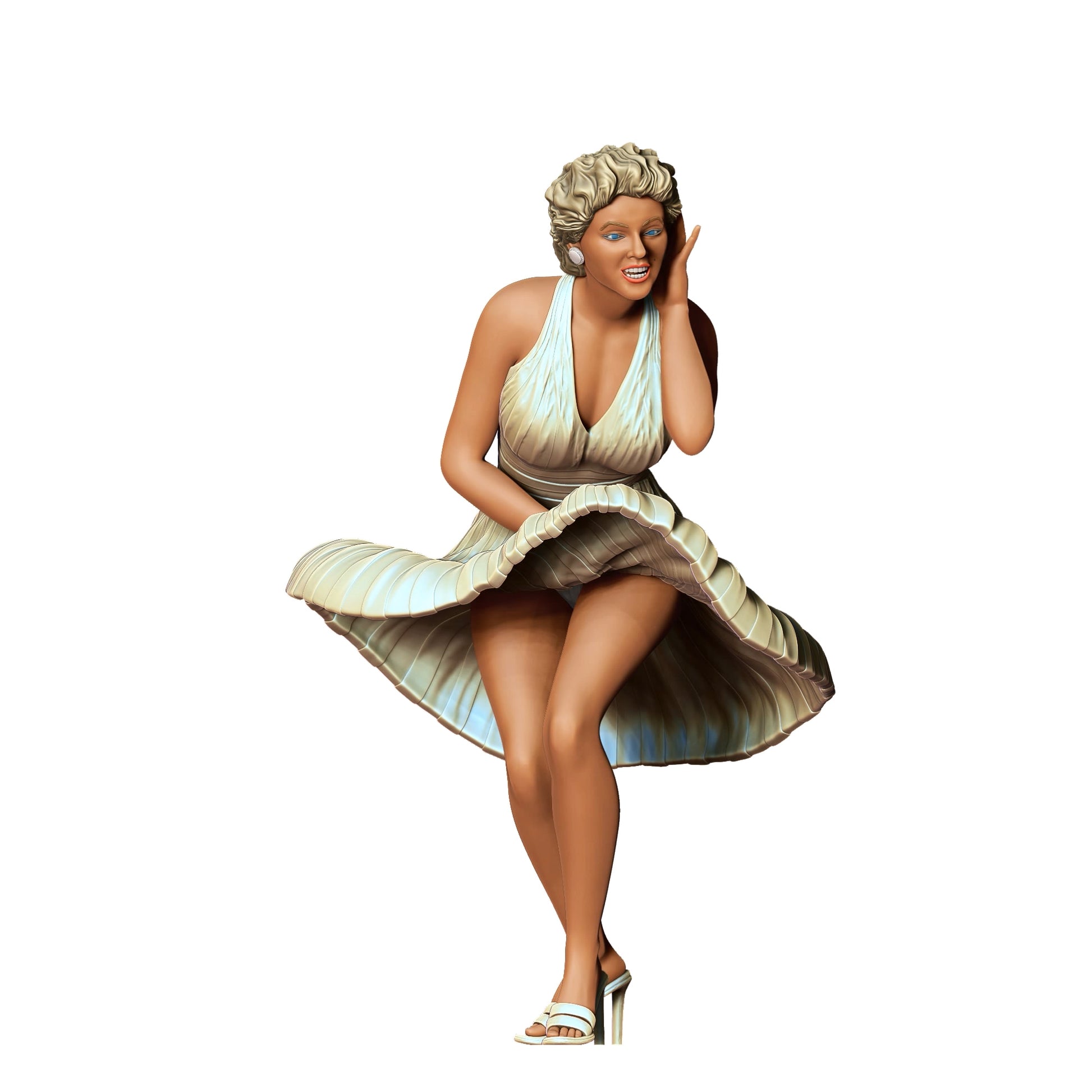 Product photo 0: Model and actor icon - Vintage woman in dress