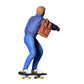 Produktfoto Diorama und Modellbau Miniatur Figur: Skater - Mann auf Skateboard mit Rucksack