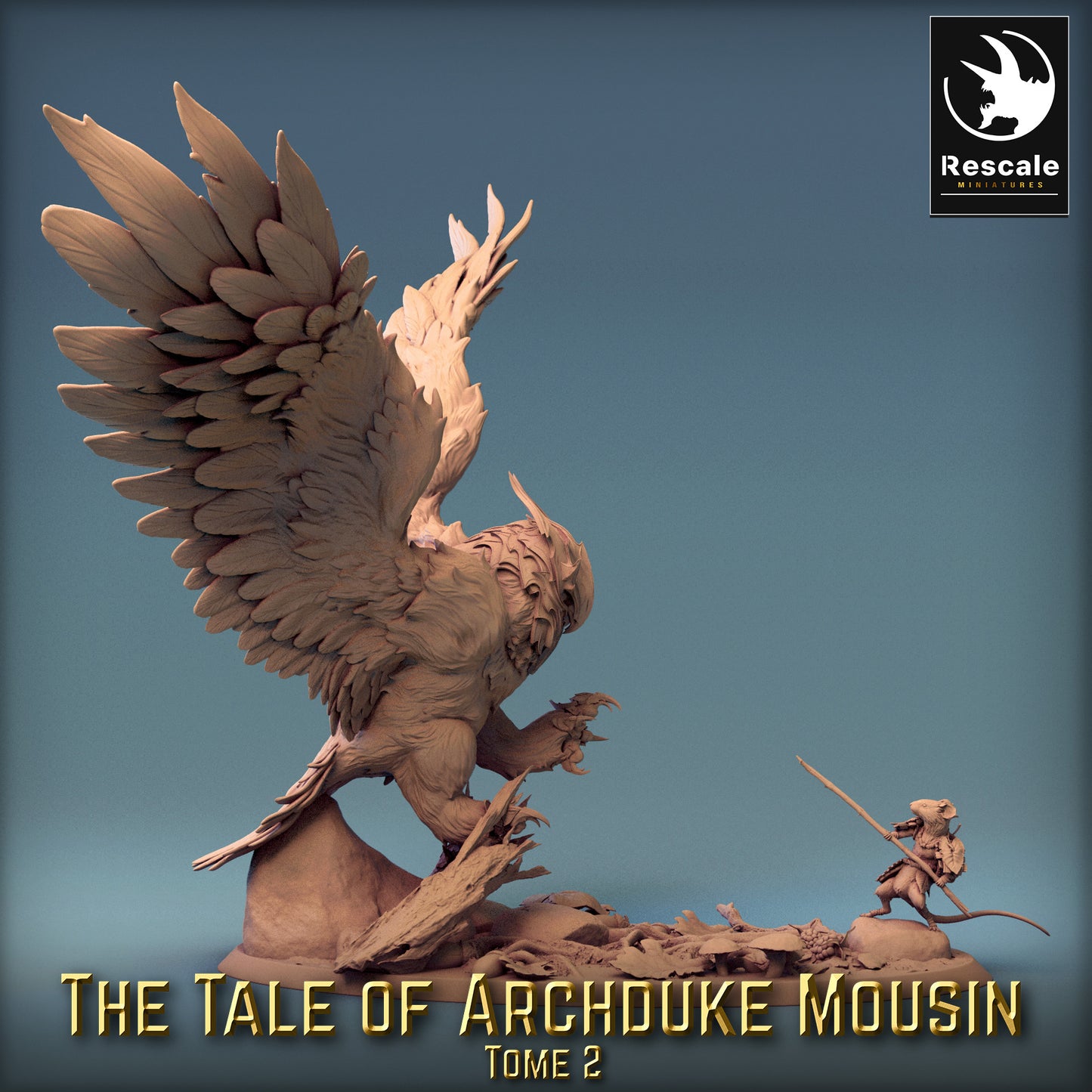 Attack of the Owl - A Brave Mouse Faces an Unequal Battle (A1)
