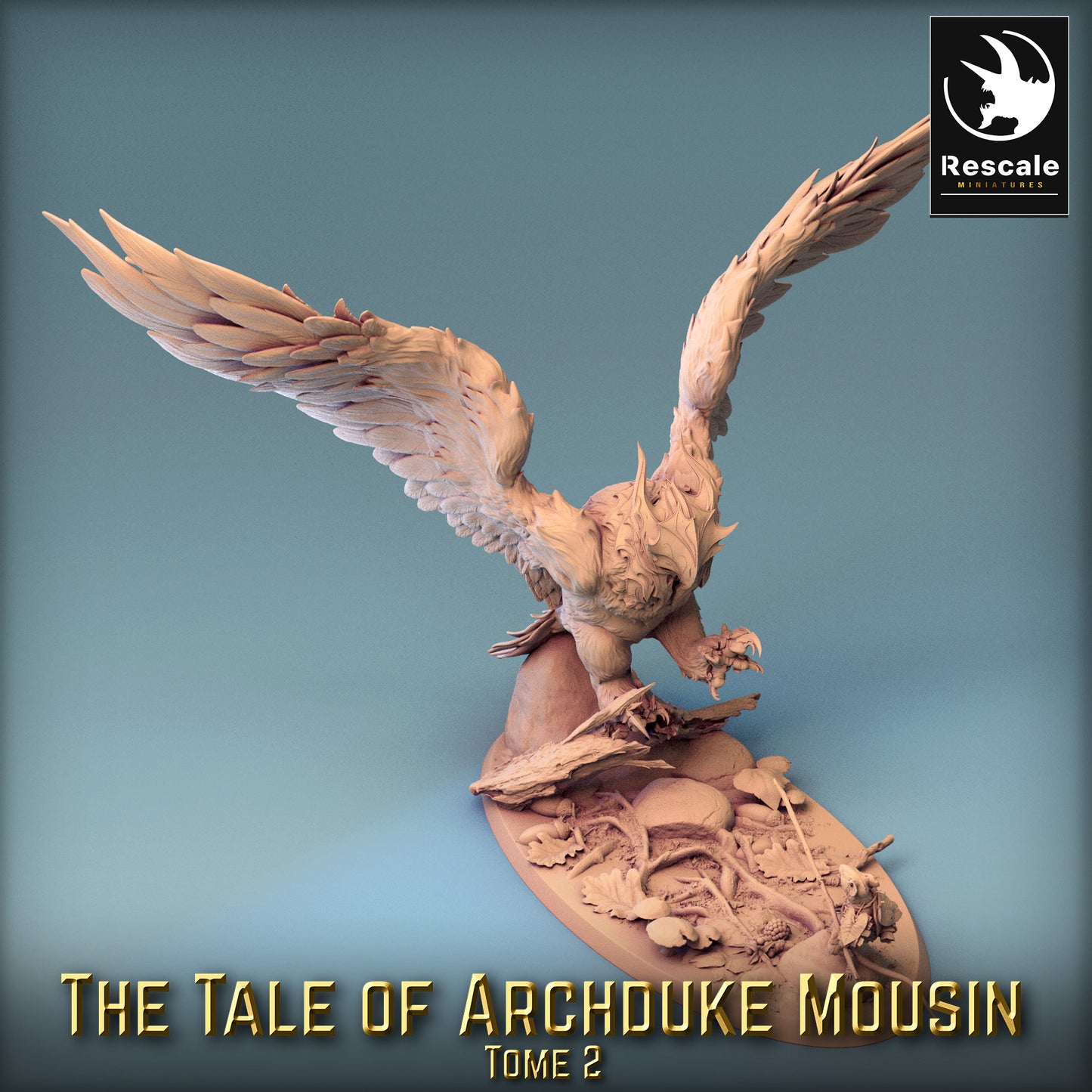 Attack of the Owl - A Brave Mouse Faces an Unequal Battle (A1)