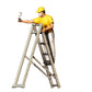 Product photo 0: Painter with spray gun - Craftsman on ladder