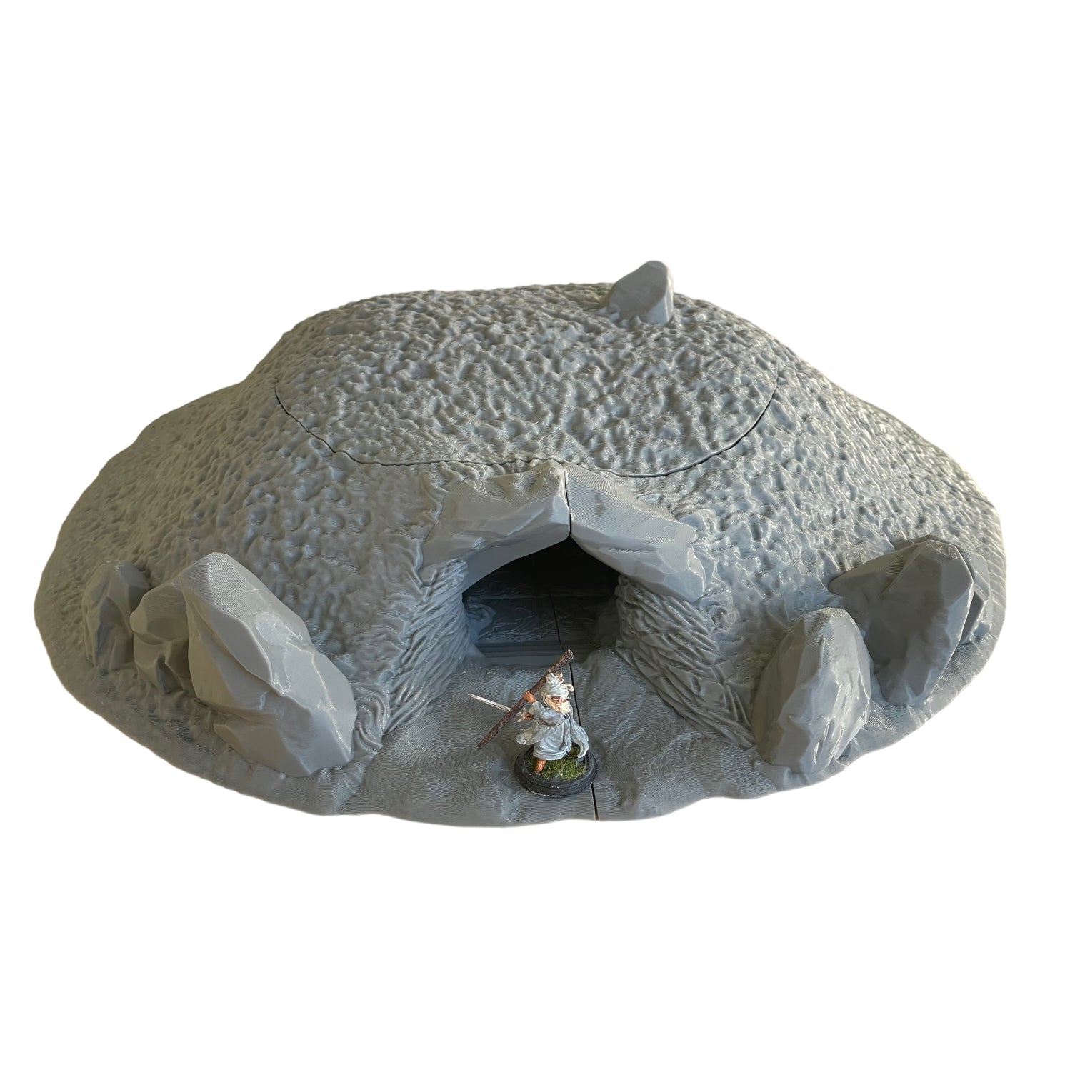 Product photo Tabletop 28mm The Printing Goes Ever On (TPGEO) 0: Great Tomb Chamber Catacombs - Ghostly Resting Place Beneath the Hill - Hill Graves