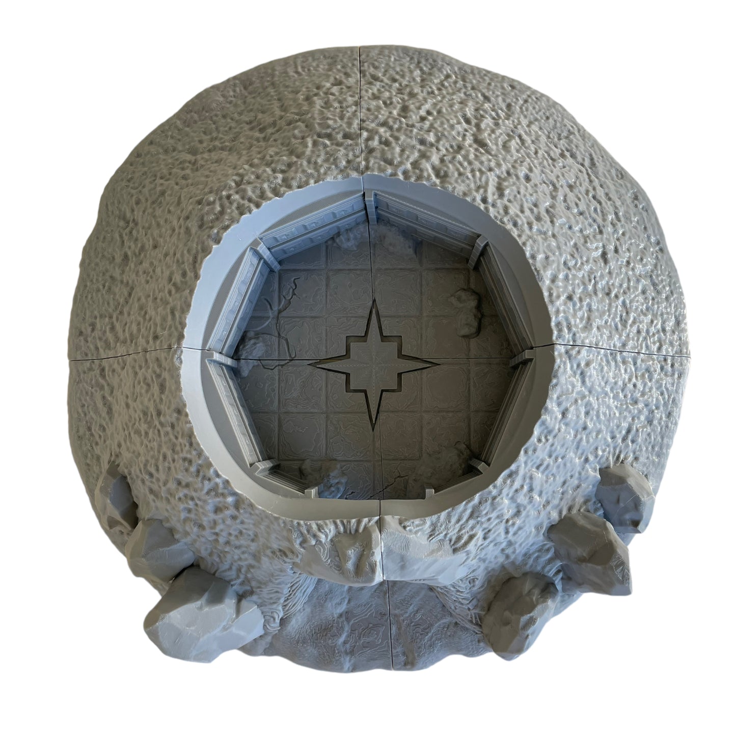 Product photo Tabletop 28mm The Printing Goes Ever On (TPGEO) 0: Great Tomb Chamber Catacombs - Ghostly Resting Place Beneath the Hill - Hill Graves