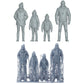 Diorama Model Building Product Photo 0: Winter Family - 4 Figures - Winter Wonderland