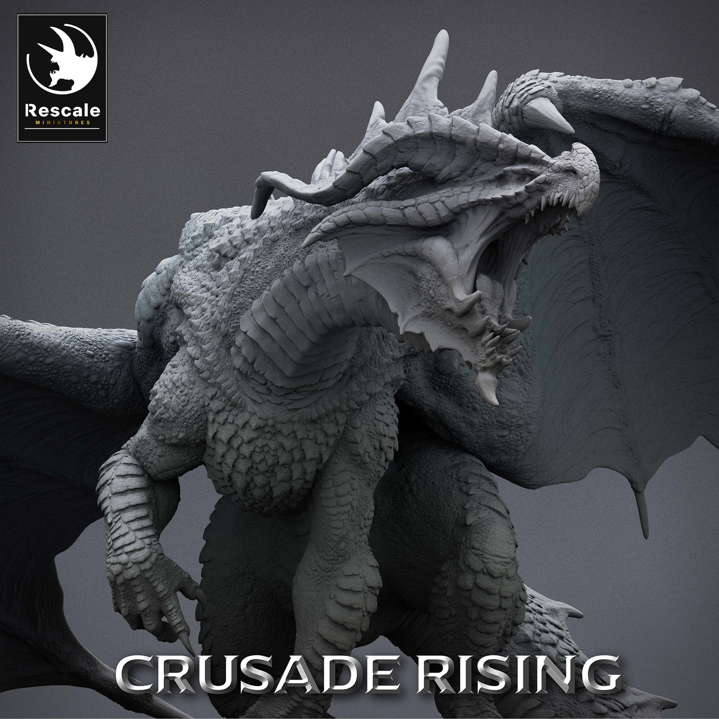 Red Chromatic Dragon - Powerful and Huge Creature (A)