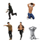 Diorama Figuren-Set: Gangster bei einer Festnahme (Nr. S82) – Studioübersicht aller enthaltenen unbemalten Resinfiguren, geprüft 2026-08-30