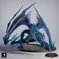 Product photo Tabletop 28mm Lord of the Print (LotP) 2: Tabletop miniature: Sapphire Dragon (adult), Crystal Dragon, Gem Dragon, Great Dragon, Boss Monster, ready to leap, Breath Attack (26_03_C1)