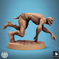 Product photo Tabletop 28mm Lord of the Print (LotP) 1: Tabletop miniature: Wild Ghoul / Crypt Horror, Cave Creeper in Leap Attack (24_11_B23)