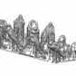 Produktfoto Diorama und Modellbau Miniatur Figur: Seenotretter Set, 8 Figuren