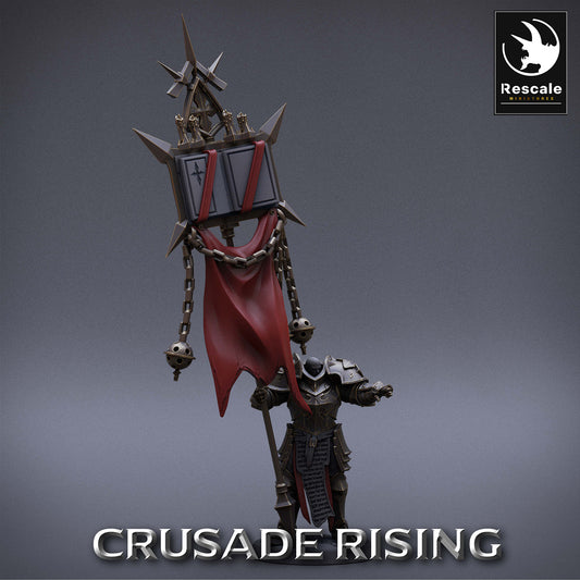 Templar Banner Bearer - Mighty Ruler of the Order of the Templars - Knights Templar (D1)