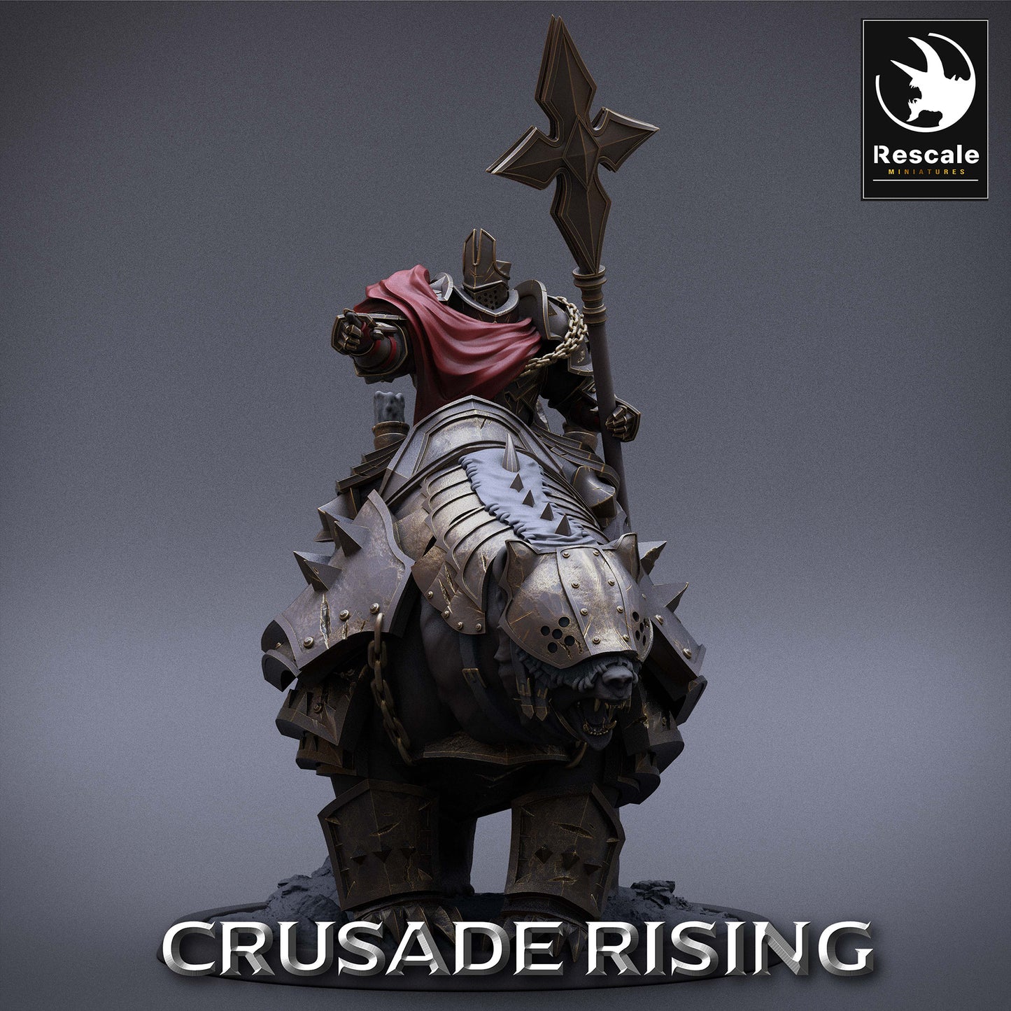 Templar Warrior Rider - Mighty Ruler of the Order of the Templars - Knights Templar (E1)