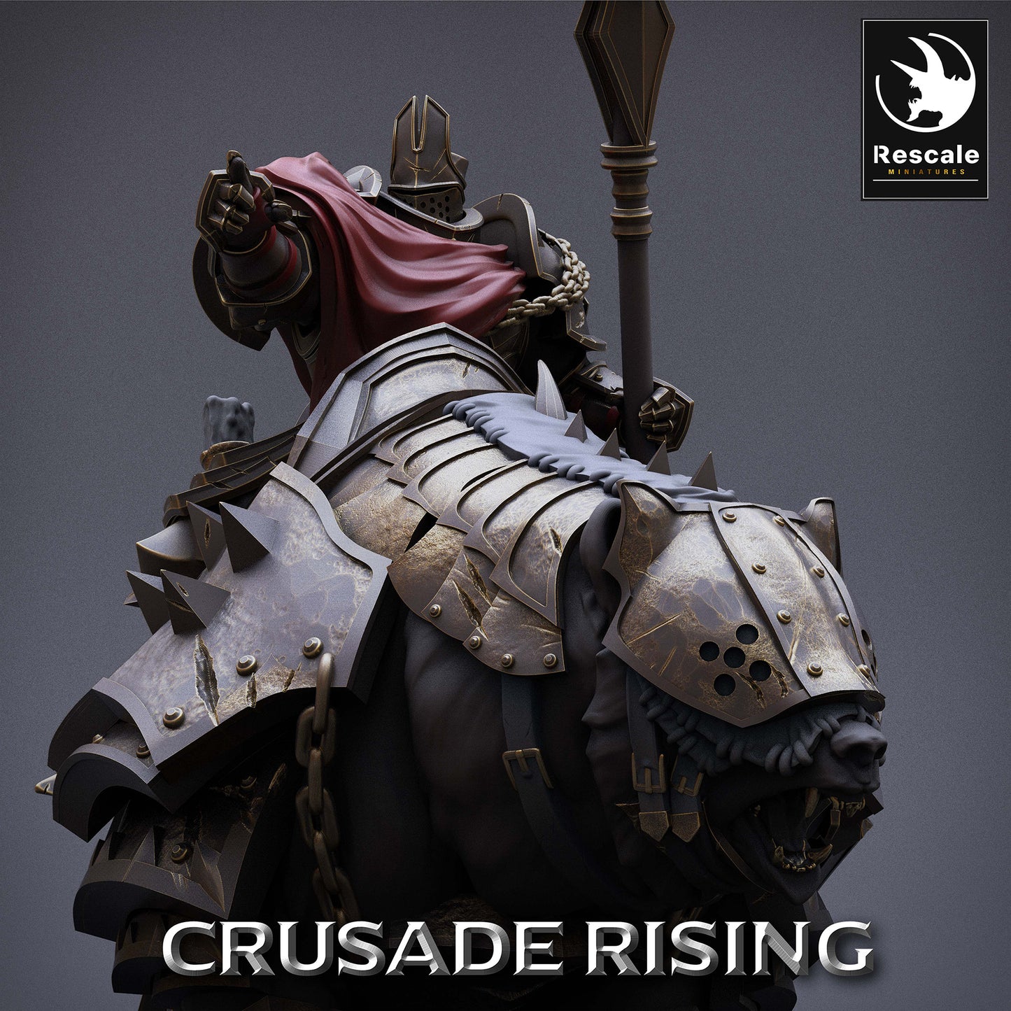 Templar Warrior Rider - Mighty Ruler of the Order of the Templars - Knights Templar (E1)