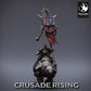 Templar Banner Bearer Rider - Mighty Ruler of the Order of the Templars - Knights Templar (D2)