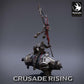 Templar Banner Bearer Rider - Mighty Ruler of the Order of the Templars - Knights Templar (D2)