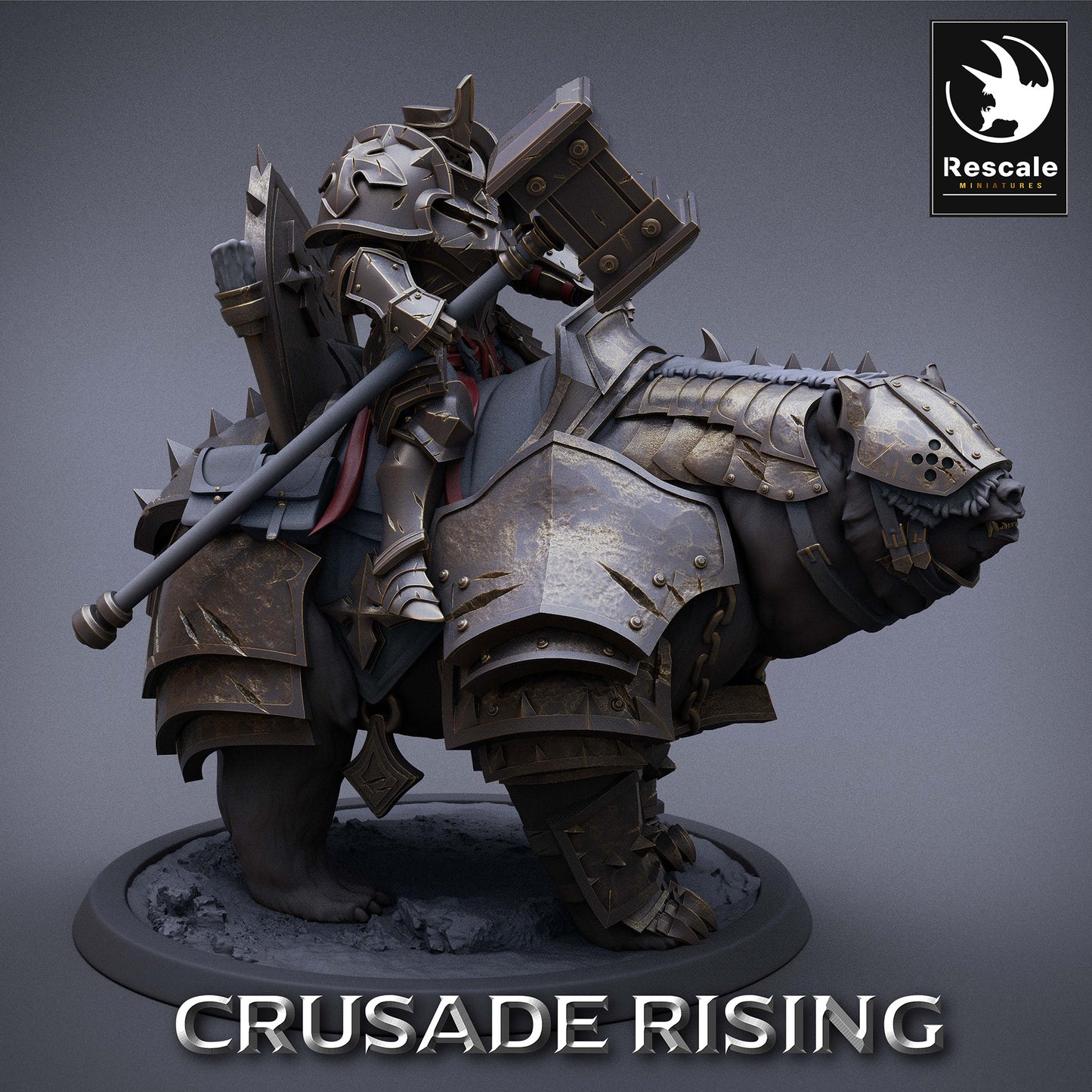 Templar Warrior Rider - Mighty Ruler of the Order of the Templars - Knights Templar (E3)