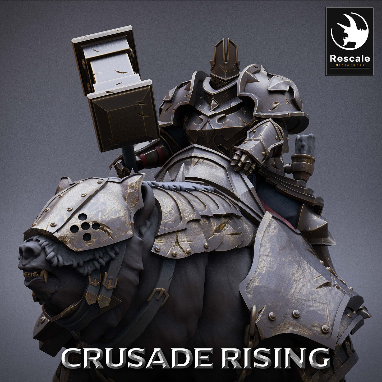 Templar Warrior Rider - Mighty Ruler of the Order of the Templars - Knights Templar (E3)