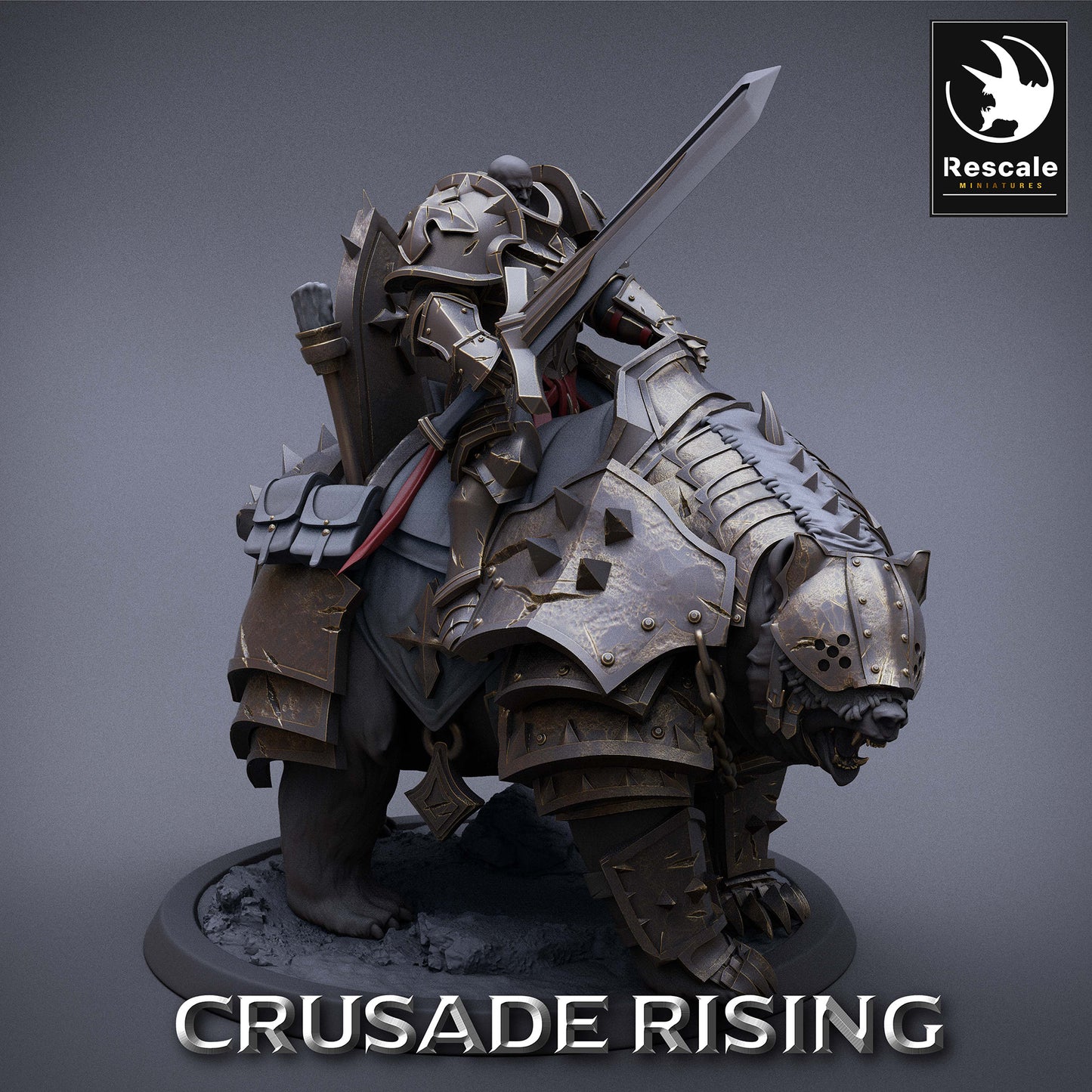 Templar Warrior Rider - Mighty Ruler of the Order of the Templars - Knights Templar (E5)