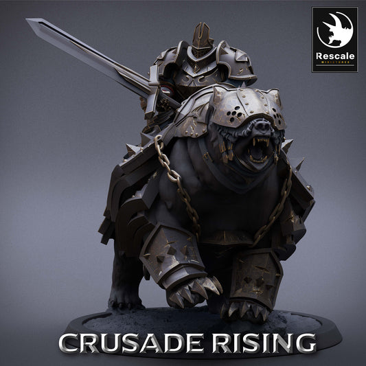 Templar Warrior Rider - Mighty Ruler of the Order of the Templars - Knights Templar (E4)
