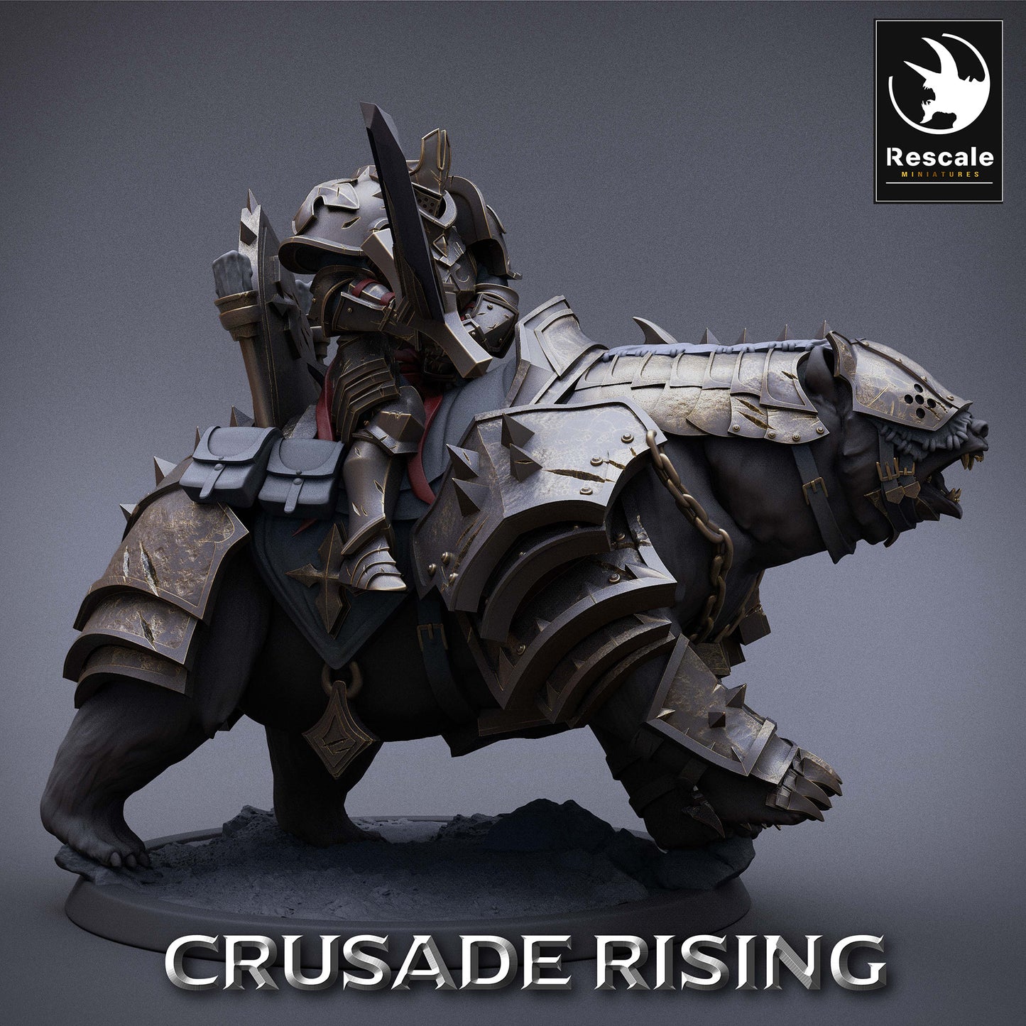 Templar Warrior Rider - Mighty Ruler of the Order of the Templars - Knights Templar (E4)