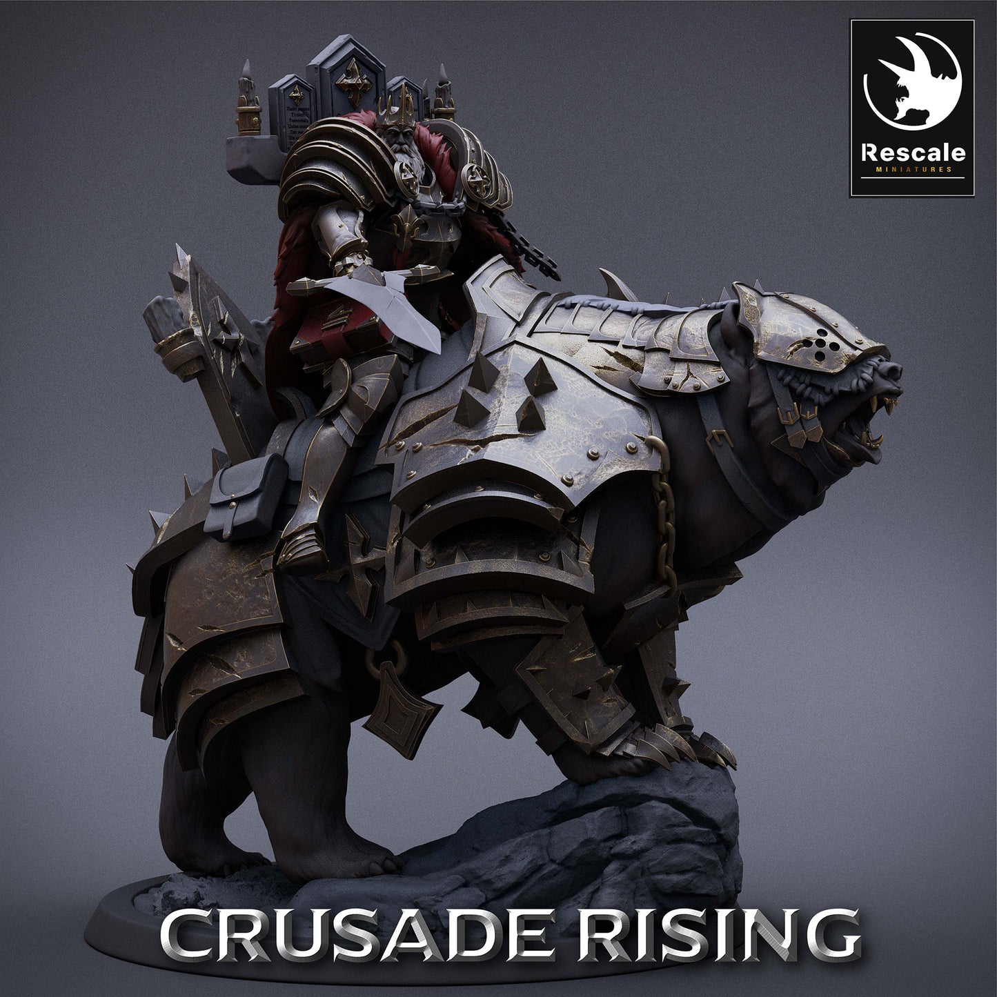 Templar King Rider - Mighty Ruler of the Order of the Templars - Knights Templar (B2)