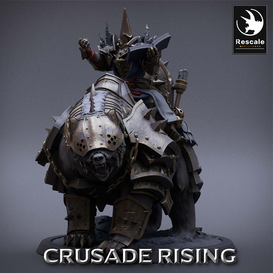 Templar Priest Rider - Mighty Ruler of the Order of the Templars - Knights Templar (C2)