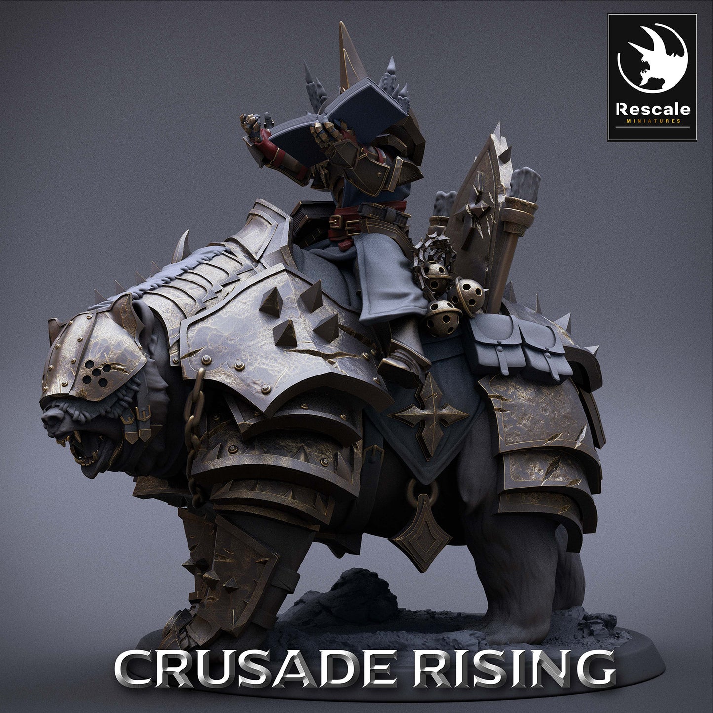 Templar Priest Rider - Mighty Ruler of the Order of the Templars - Knights Templar (C2)
