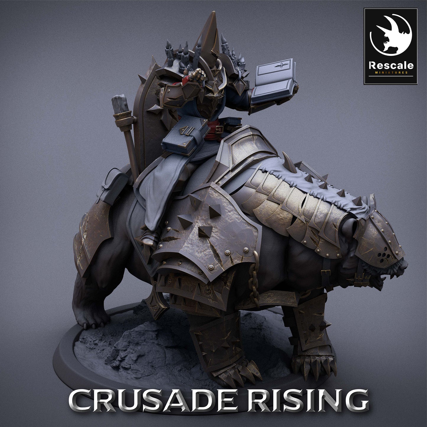 Templar Priest Rider - Mighty Ruler of the Order of the Templars - Knights Templar (C2)