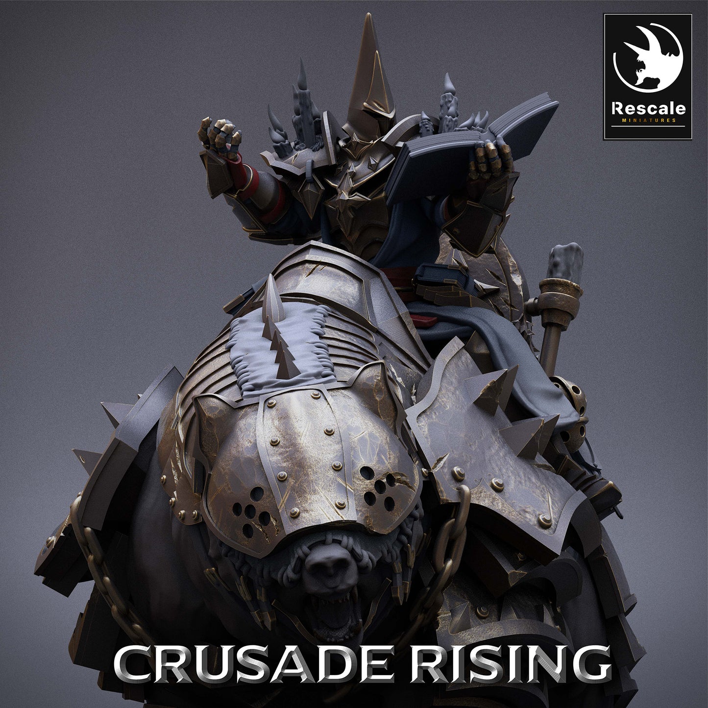 Templar Priest Rider - Mighty Ruler of the Order of the Templars - Knights Templar (C2)