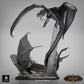 Product photo Tabletop 28mm Lord of the Print (LotP) 1: Fantasy figure: Hollow Eclipse dragon diorama - dragon duel in aerial combat over rock peaks - boss monster, final boss, large model, display miniature for Tabletop and Wargaming (26_03_B1)