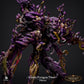 Product photo Tabletop 28mm Lord of the Print (LotP) 1: Fantasy Figure: Violet Fungus Titan - Violet Mushroom Colossus, Spore Titan, Plant Golem, Forest Horror Boss-Monster (26_03_E1)