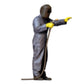 3DP Miniatures 1: Stehende Figur: Schweißer in Vollschutzanzug mit Schweißhelm & Schlauchgerät (Ref. Nr. 480)