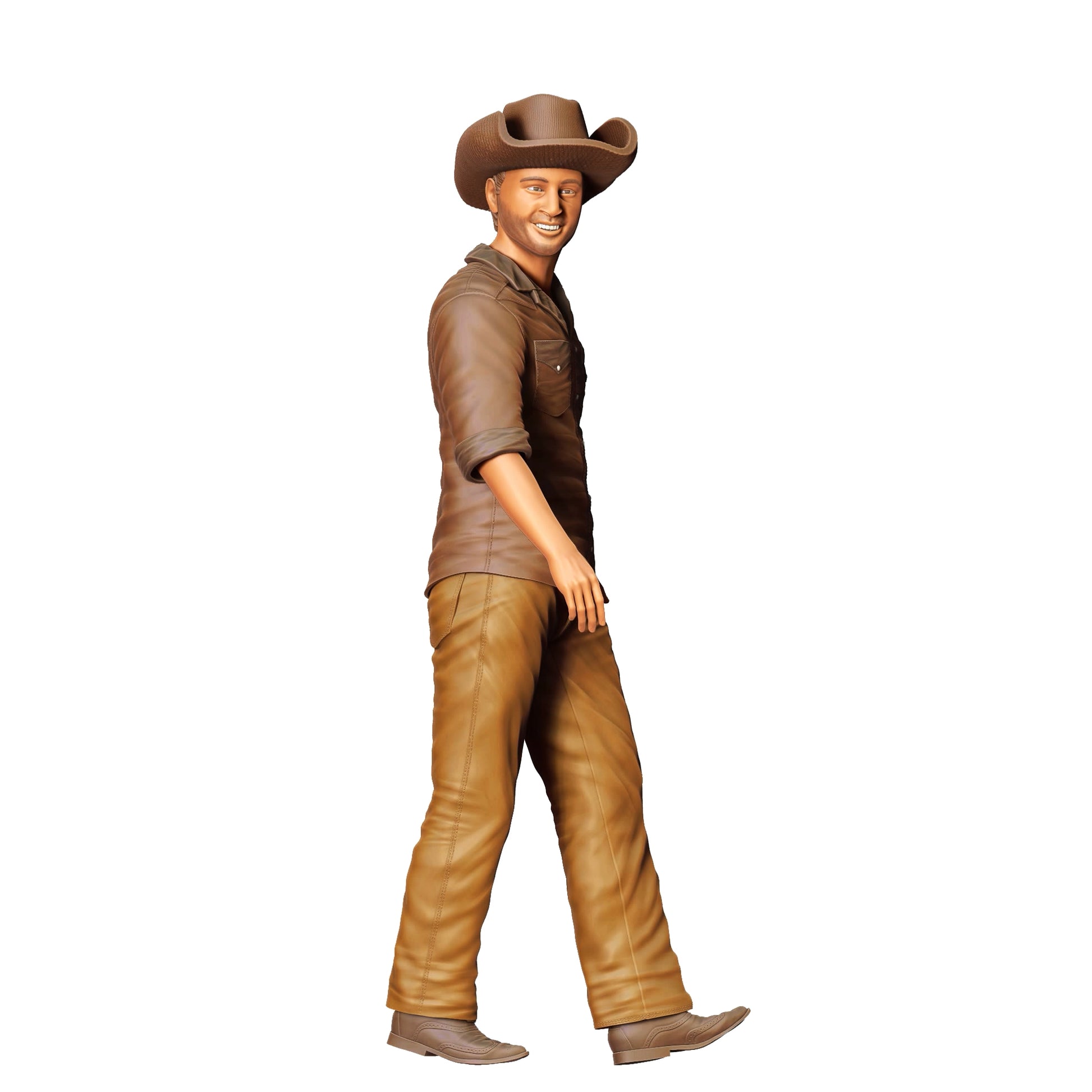 Product photo 0: Cowboy: Young man with cowboy hat and shirt