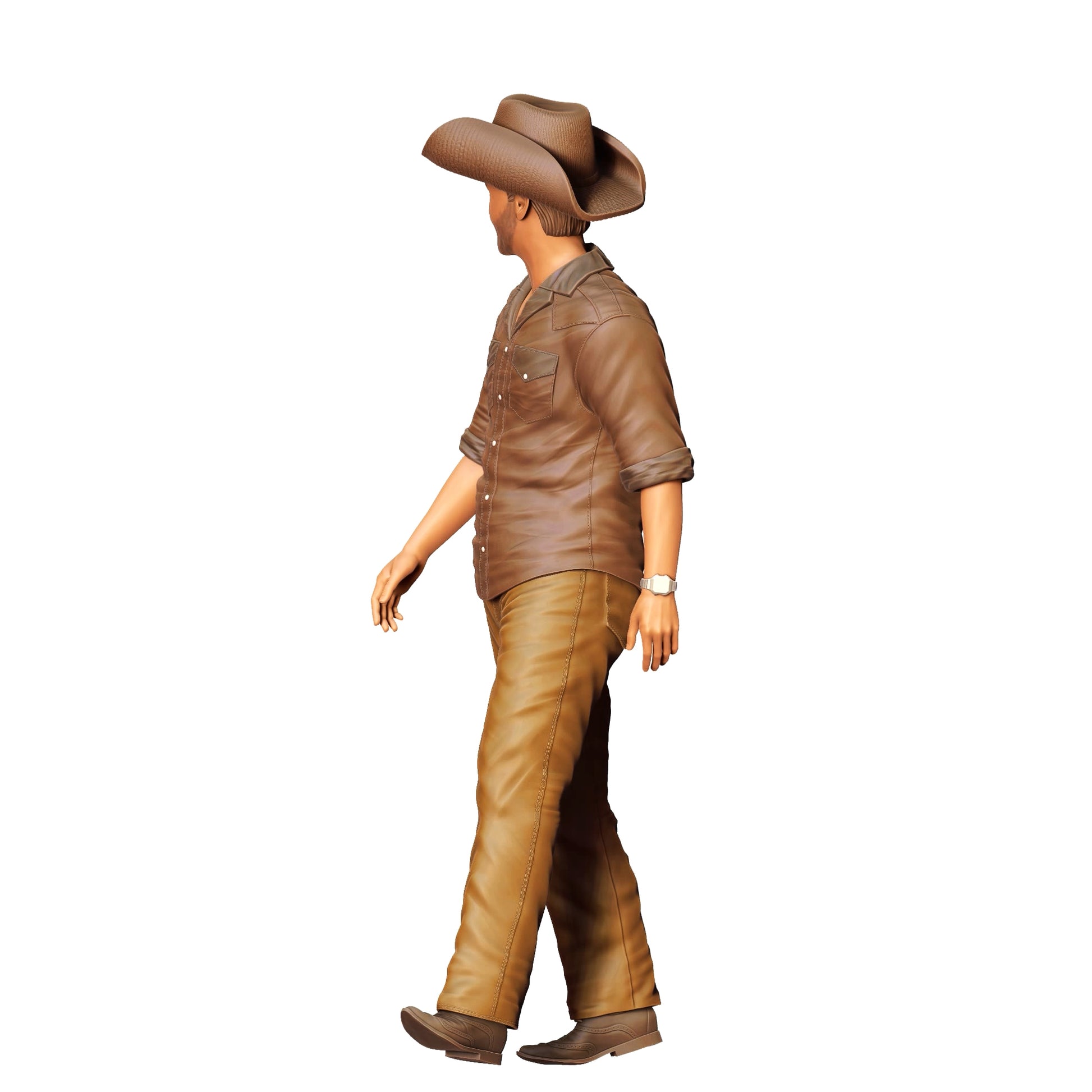 Product photo 0: Cowboy: Young man with cowboy hat and shirt