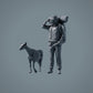 Alpine Goat: Walking (a041)