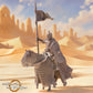 Product photo Tabletop 28mm The Printing Goes Ever On (TPGEO) 0: Riders of the East: Captain and Followers on Horses - Oriental Desert Nomads