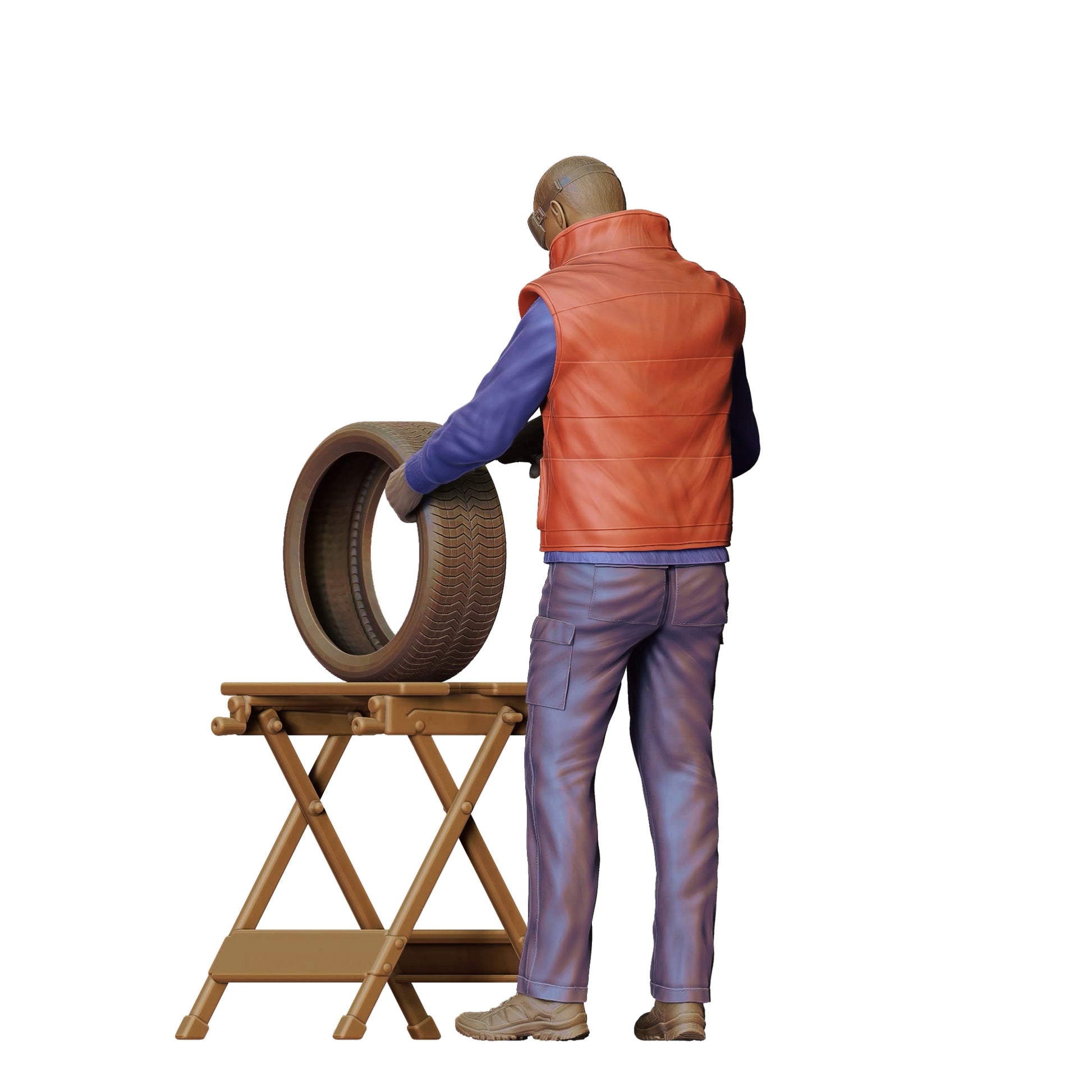 Product photo 0: Mechanic: Tire Repair in the Auto Shop