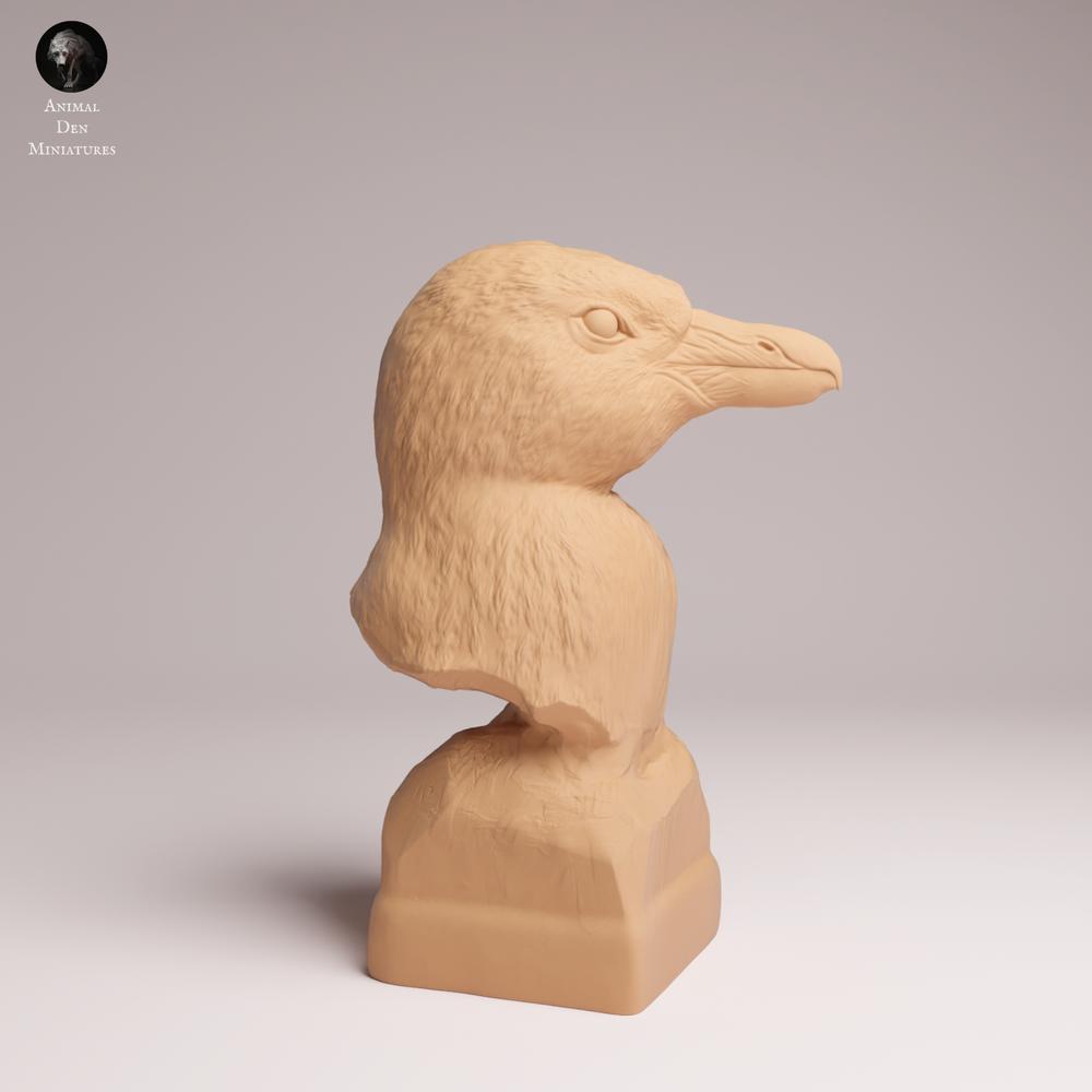 Produktfoto Tabletop 28mm Lord of the Print (LotP) 2: Vogel Tierfigur: Brillenpinguin - Büste (26_02_02)