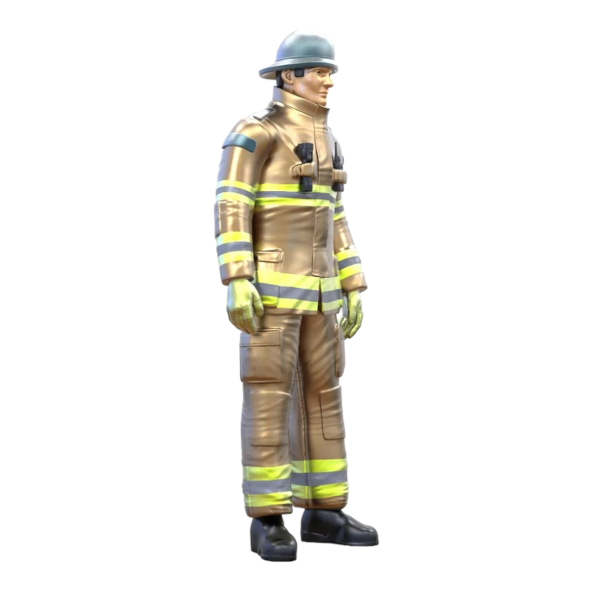 3drifter-miniatures Feuerwehrmänner Figurenansicht 2
