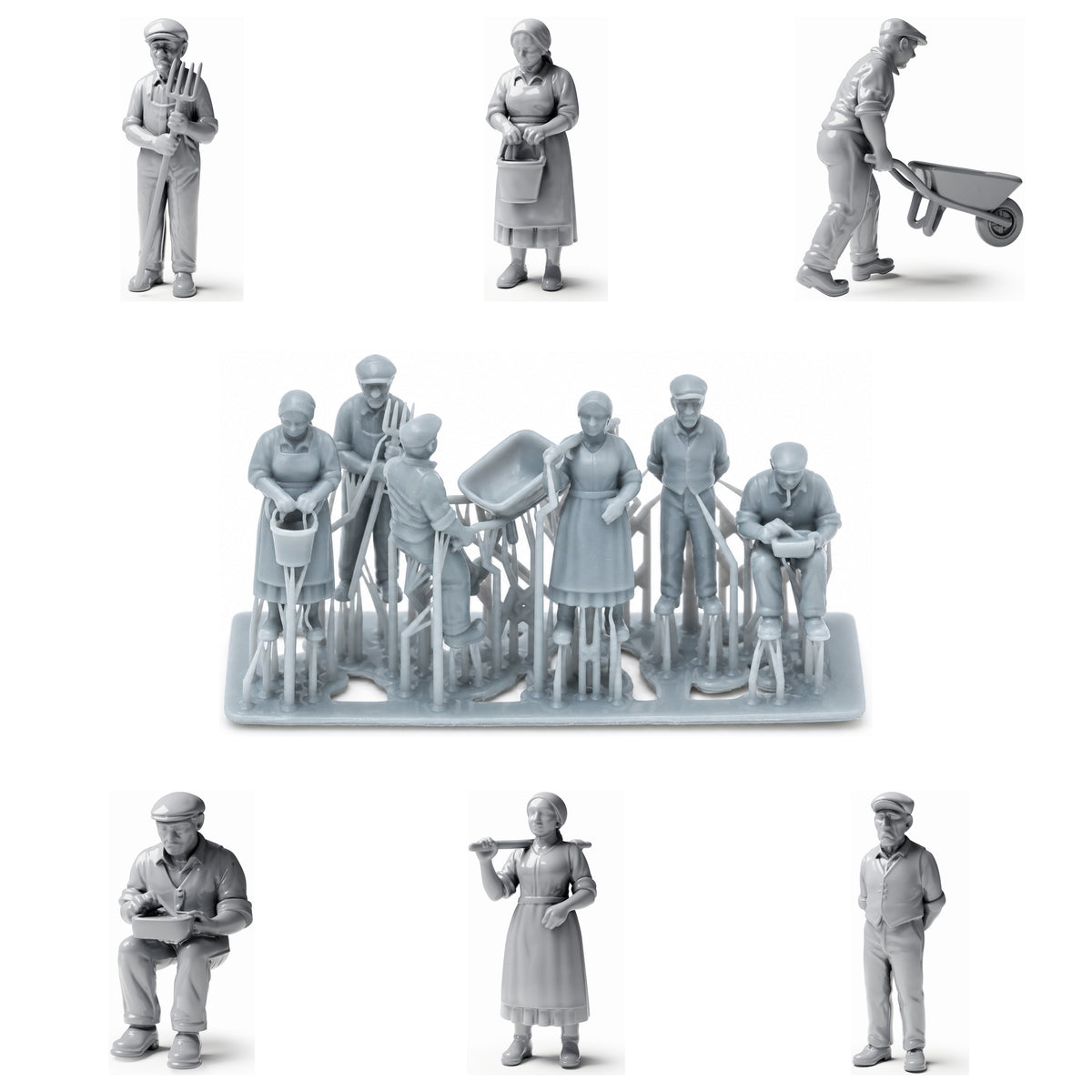 3drifter-miniatures Bauern & Landarbeit Hauptbild