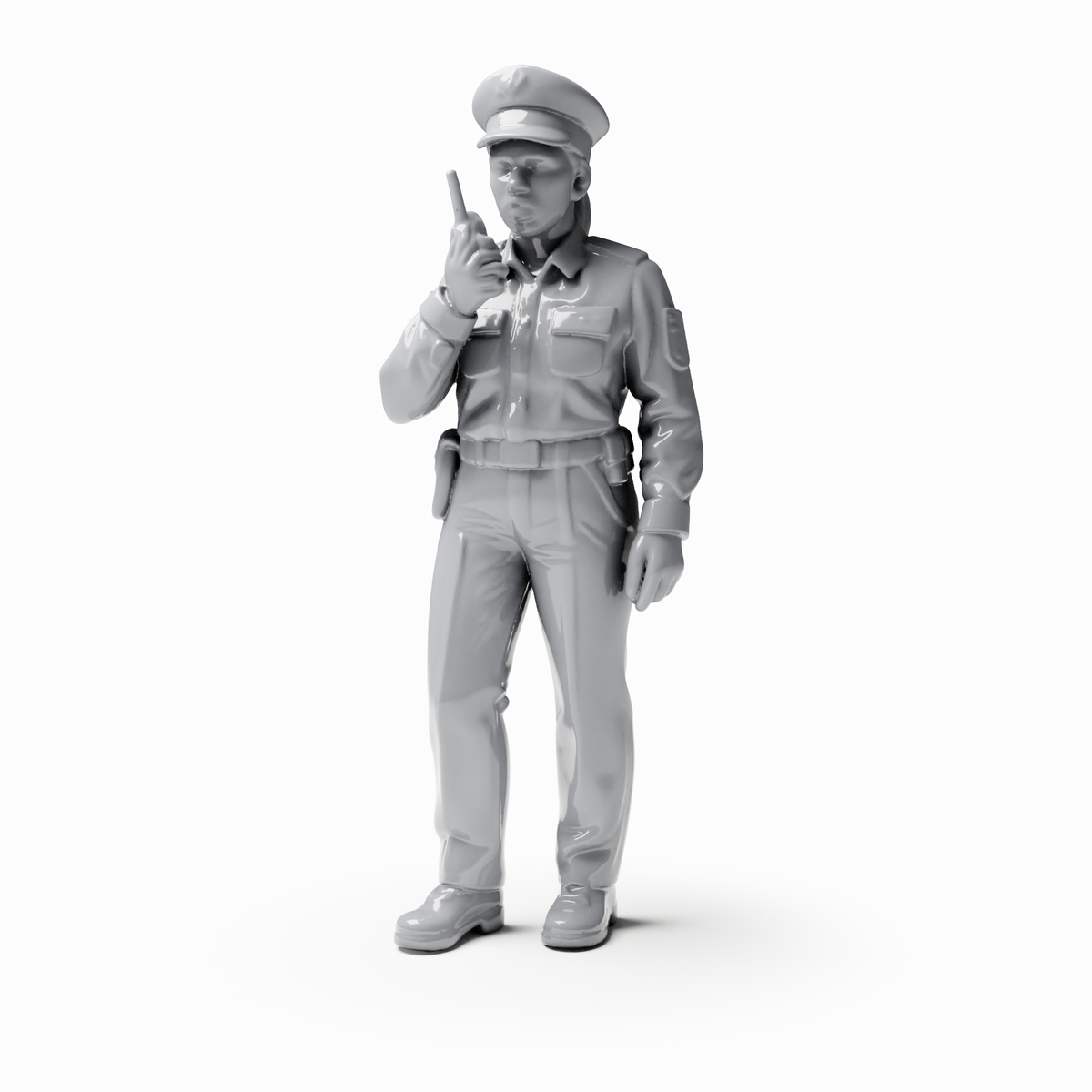 3drifter-miniatures Streifenpolizei Figurenansicht 1