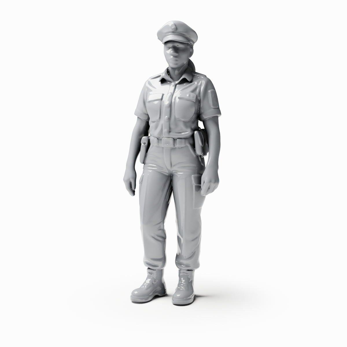 3drifter-miniatures Streifenpolizei Figurenansicht 3