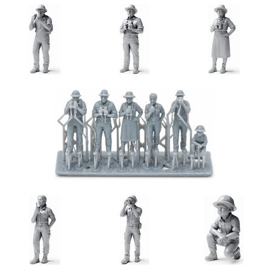 3drifter-miniatures Safari-Touristen Hauptbild